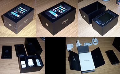 iPhone 3G unpacking